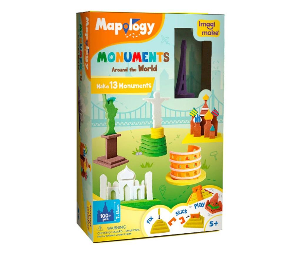 3D sestavljanka Spomeniki, 100 kosov - 2