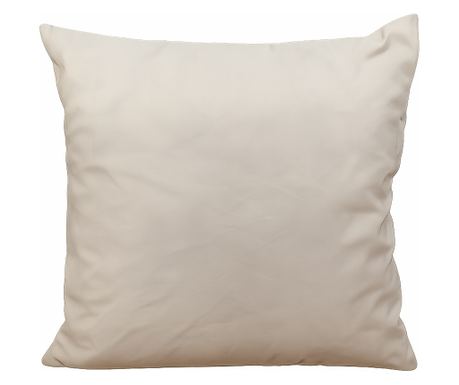 Perna puf si pene gasca Somnease Coneltex, dimensiuni 70 x 70 cm, patrata, culoare alba, pene 80%, 10% puf, 10% fibra siliconata