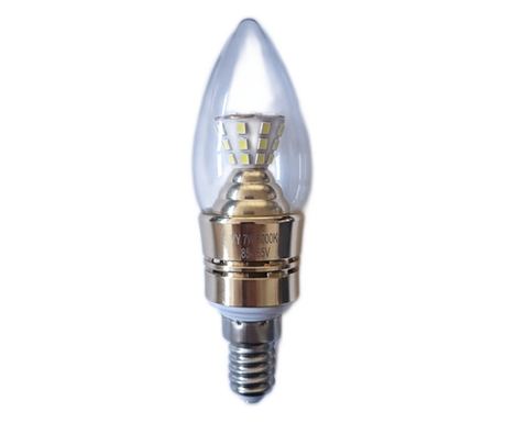 Set 2 x Becuri LED RFAN, E14, Lumina Rece, 6000K, 7W