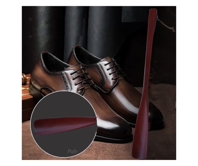 Pufo дървена обувка, 40 см