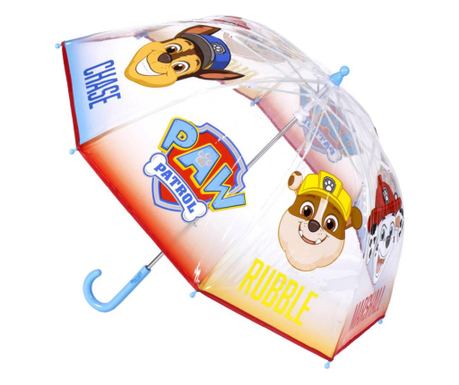 Mancs Őrjárat Rain Guard gyerek átlátszó esernyő Ø71 cm