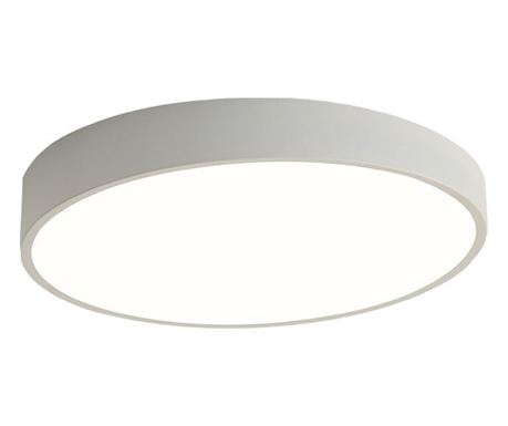 Plafoniera LED RFAN, Rotunda, Mat, 30W, Lumina Rece, 6500K, Alb