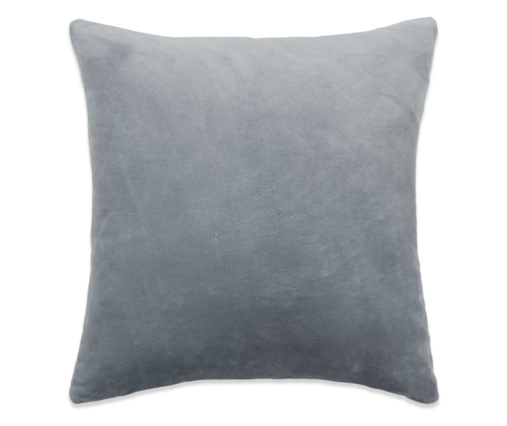 Dekorativni jastuci, 4 kom, siva, 50x50 cm, tekstil - 2