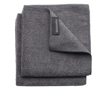 Brabantia SinkSide mikroszálas törlőkendő 2 db 1000216, 30x30 cm, poliészter, sötétszürke