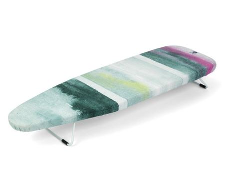 Brabantia S 1000819 Masă de călcat, 95x30 cm, compactă, cârlig pentru agățat, multicolor