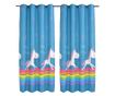 Zavjese za dječju sobu, 2 kom, 140 x 240 cm, plave
