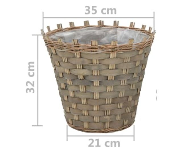 Podignuti sloj, 4 kom., vrba s PE oblogom