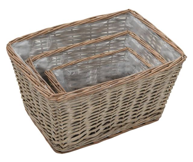 Podignuti sloj, 3 kom., vrba s PE oblogom