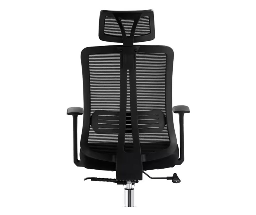 Upravljačka ergonomska stolica GRAVY, Crna, Mreža /Tekstil - 7