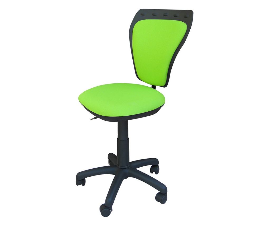 Dječja stolica KIDS, Lime tkanina fiji - 2