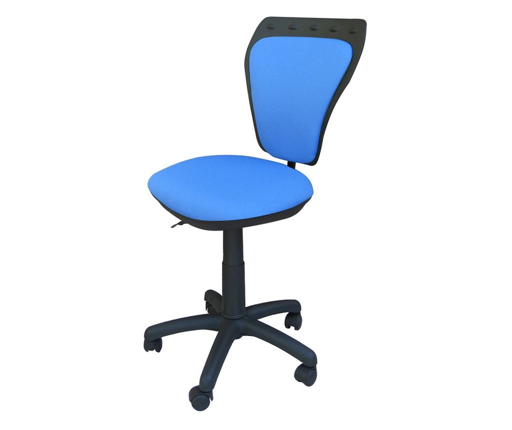 Dječja stolica KIDS, svijetloplava tkanina fiji - 2