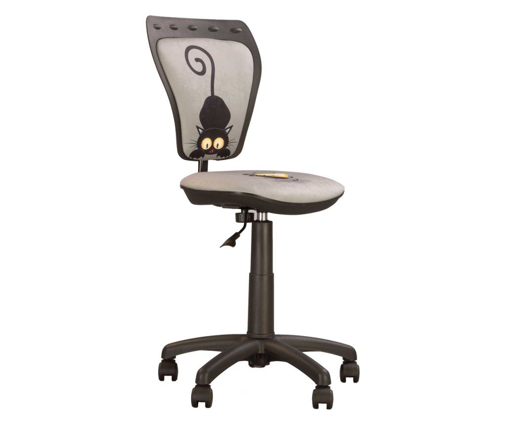 Dječja stolica KIDS CAT & MOUSE, fantasy tkanina s uzorkom - 2