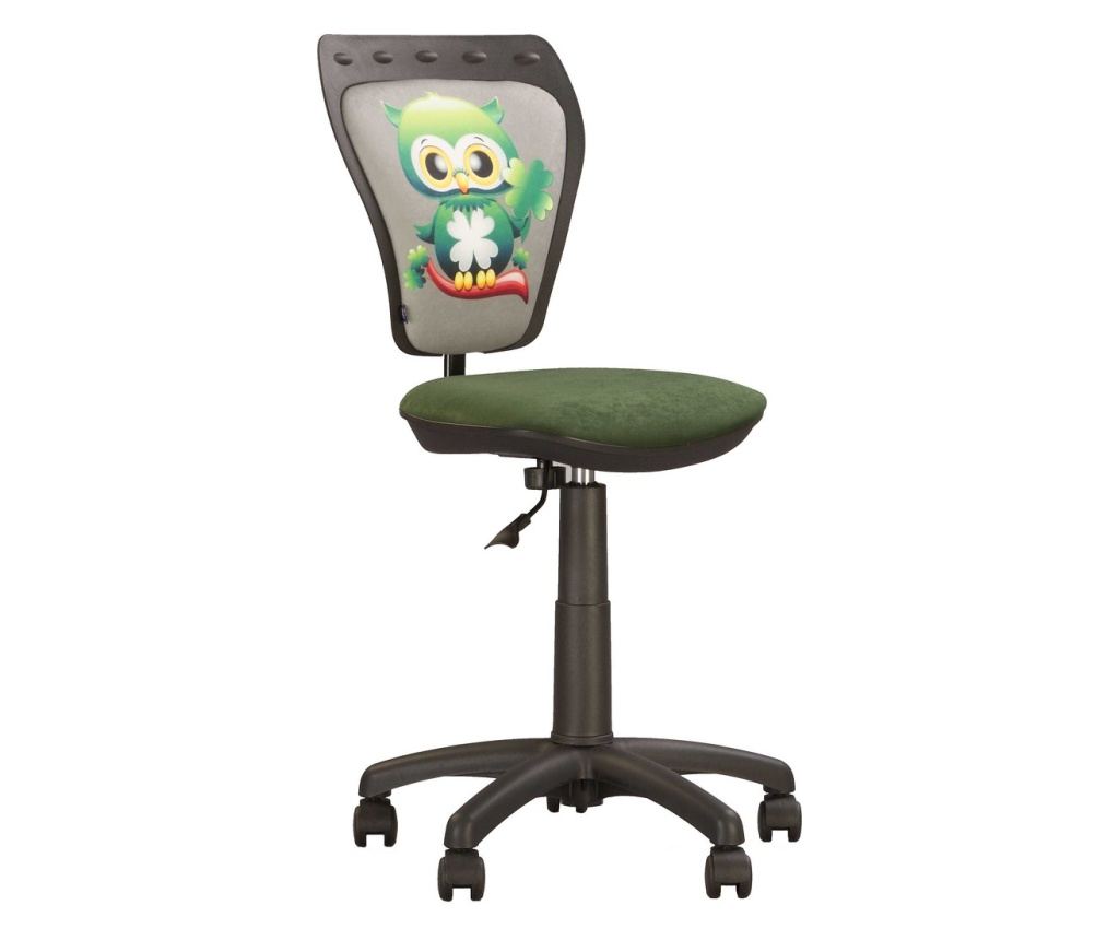 Dječja stolica KIDS SOVA, fantazijska tkanina s uzorkom - 2