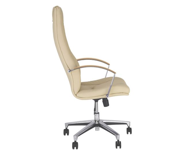 Stolac za upravu KINS, Bež ekološka koža