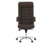 Direktorska stolica THRONES, tamnosmeđa prirodna koža