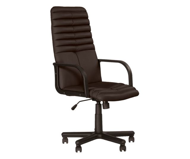 Stolac za upravu GALATA, Tamnosmeđa ekološka koža