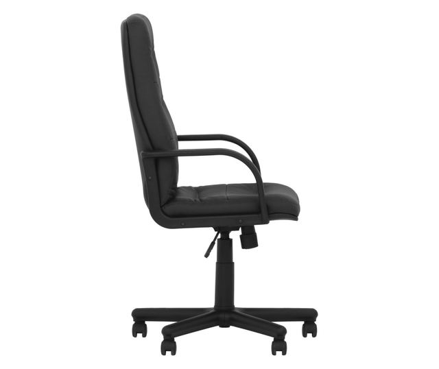 Upravljačka stolica PROFESSIONAL, Crna ekološka koža