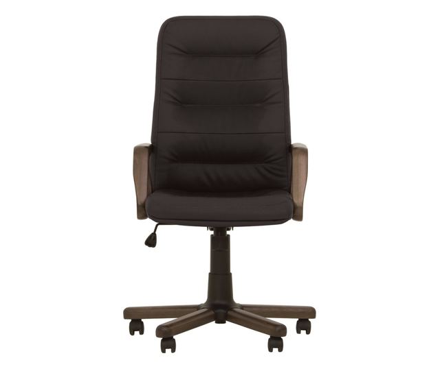 Stolac za direktora SENIOR EXTRA, Crna ekološka koža