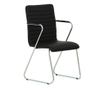 Stolica za posjetitelje BASK CF, crna umjetna koža thumbnail 1