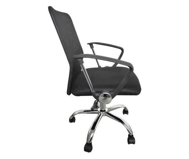 Ergonomska uredska stolica SHAN, mreža, crna