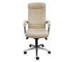 Direktorska stolica SENNA, Bež umjetna koža