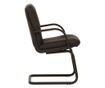 Konferencijska stolica MAVIS CF LB, crna umjetna koža thumbnail 3