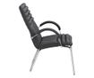 Konferencijska stolica GALATA CFA, crna umjetna koža thumbnail 3