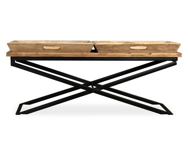 Stolić za kavu, masivno drvo manga, 110x55x42 cm