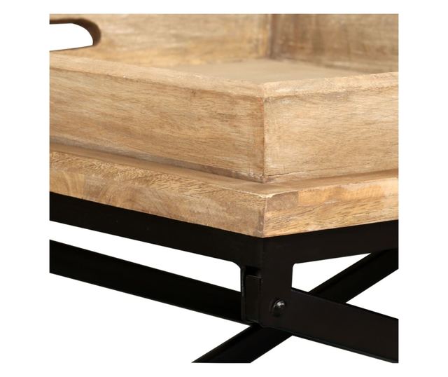 Stolić za kavu, masivno drvo manga, 110x55x42 cm