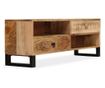 TV komoda, 120 x 30 x 40 cm, masivno drvo manga