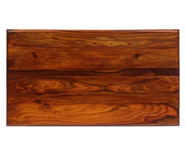 Stol za kavu, zakrivljene noge Masivno drvo sheesham 110x60x39 cm