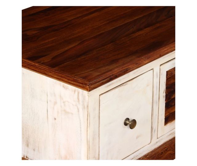 Stolić za kavu, masivno drvo palisandra i manga 90x50x35 cm