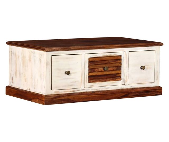 Stolić za kavu, masivno drvo palisandra i manga 90x50x35 cm