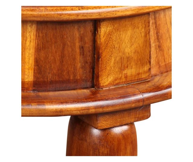 Stolić za kavu, masivno drvo sheesham, 70 x 70 x 40 cm