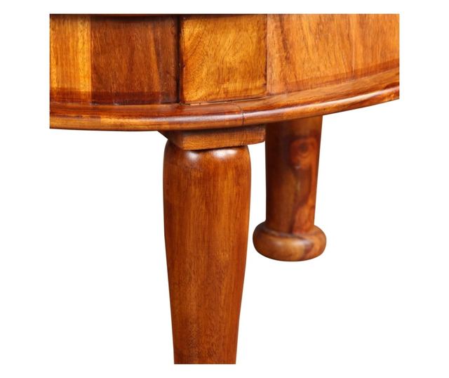 Stolić za kavu, masivno drvo sheesham, 70 x 70 x 40 cm