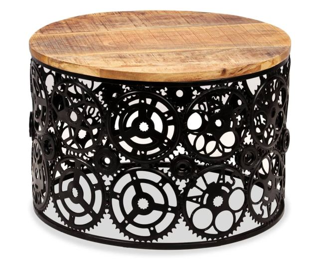 Stolić za kavu od masivnog drva manga 60 x 40 cm