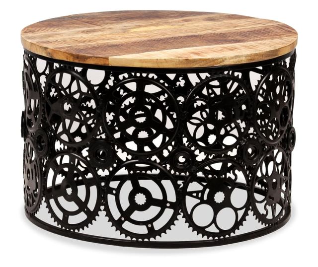 Stolić za kavu od masivnog drva manga 60 x 40 cm