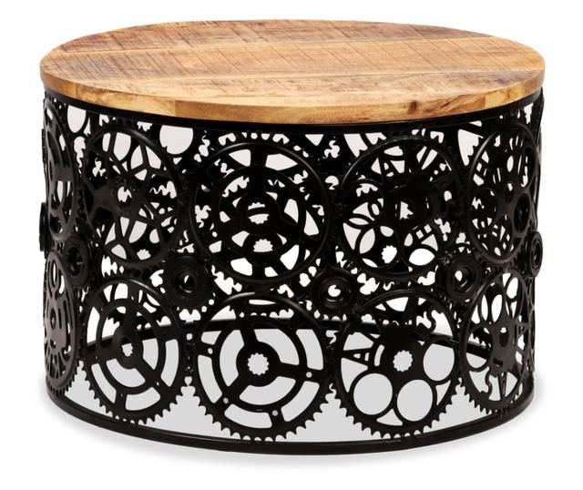 Stolić za kavu od masivnog drva manga 60 x 40 cm