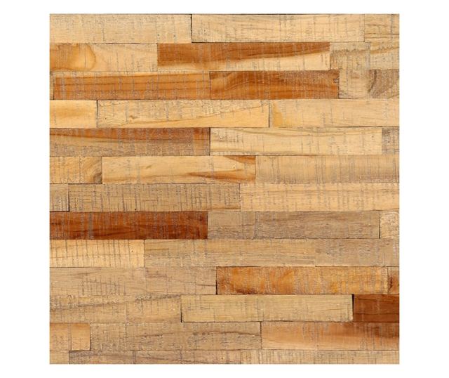 Stolić za kavu, reciklirani masivni tik 90x65x40 cm