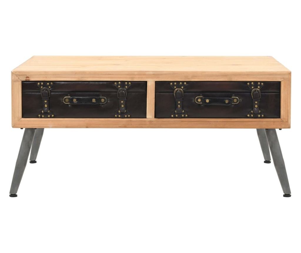 Stolić za kavu, 115x55x50 cm, masivno drvo jele - 2