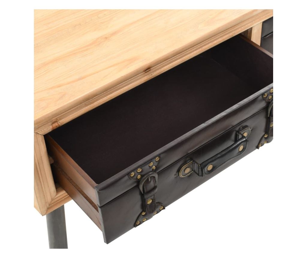 Stolić za kavu, 115x55x50 cm, masivno drvo jele - 6