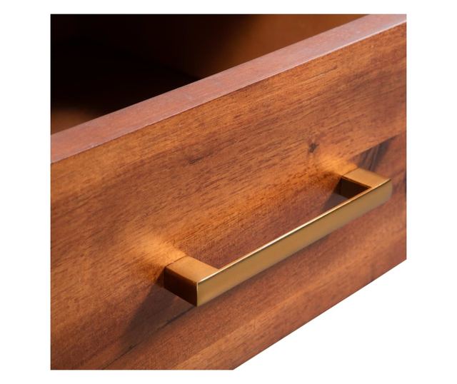 Stolić za kavu, masivno drvo bagrema, 90 x 50 x 40 cm