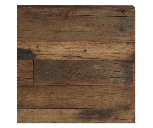 Stolić za kavu Opium, 110 x 60 x 35 cm, reciklirano drvo i čelik