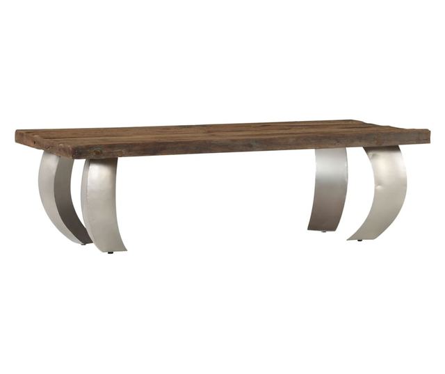 Stolić za kavu Opium, 110 x 60 x 35 cm, reciklirano drvo i čelik