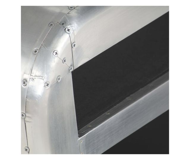 TV komoda Aviator, vintage zrakoplovni stil, 140 x 30 x 30 cm