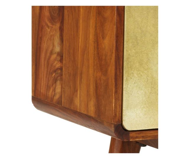 TV komoda, 120 x 30 x 45 cm, masivno drvo palisandra