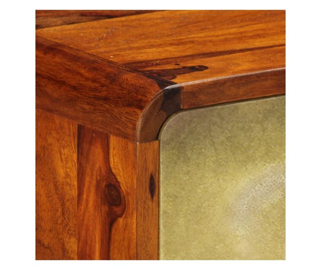 TV komoda, 120 x 30 x 45 cm, masivno drvo palisandra