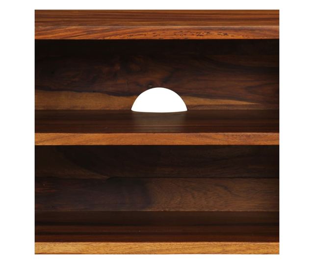 TV komoda, 120 x 30 x 45 cm, masivno drvo palisandra