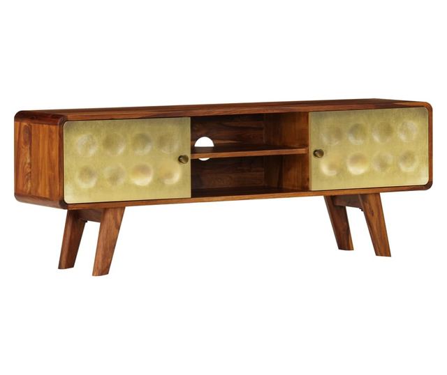 TV komoda, 120 x 30 x 45 cm, masivno drvo palisandra