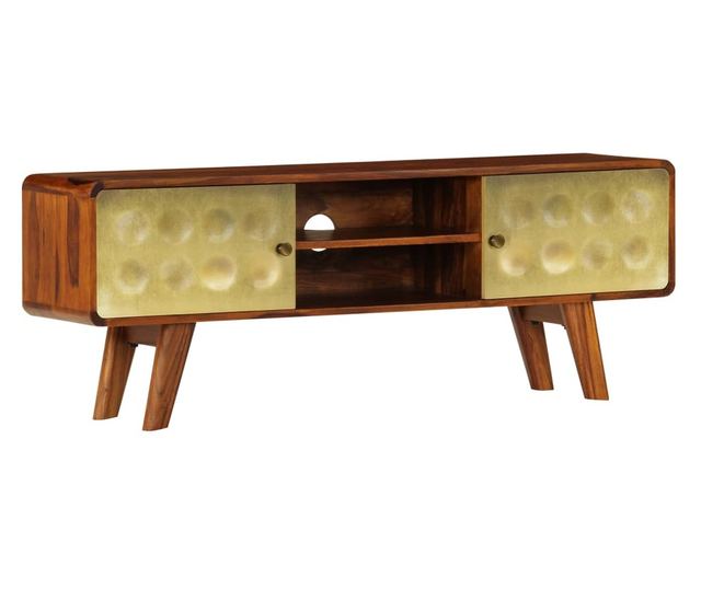 TV komoda, 120 x 30 x 45 cm, masivno drvo palisandra